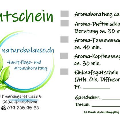 Gutschein Produkte